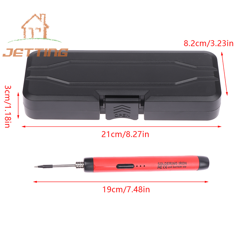 Mini ensemble de fer à souder USB portable, outils de réparation de soudure à domicile, température réglable, kit de fer à souder, 5V, 8W