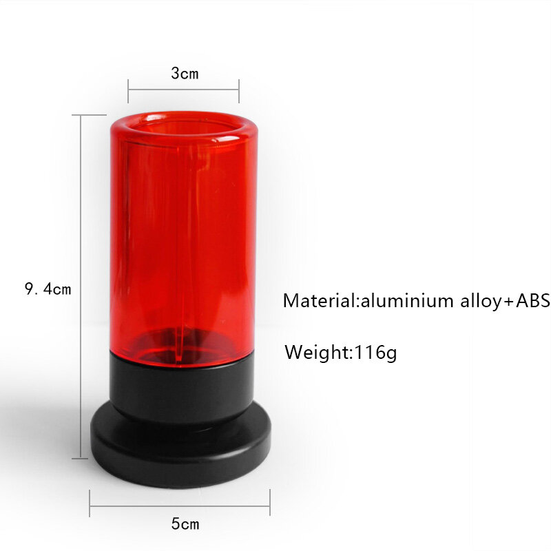 Men's Safety Razor Stand Aluminum Alloy+ABS Desk Pen Holder Toothbrush Base Stand (Black/Silver)