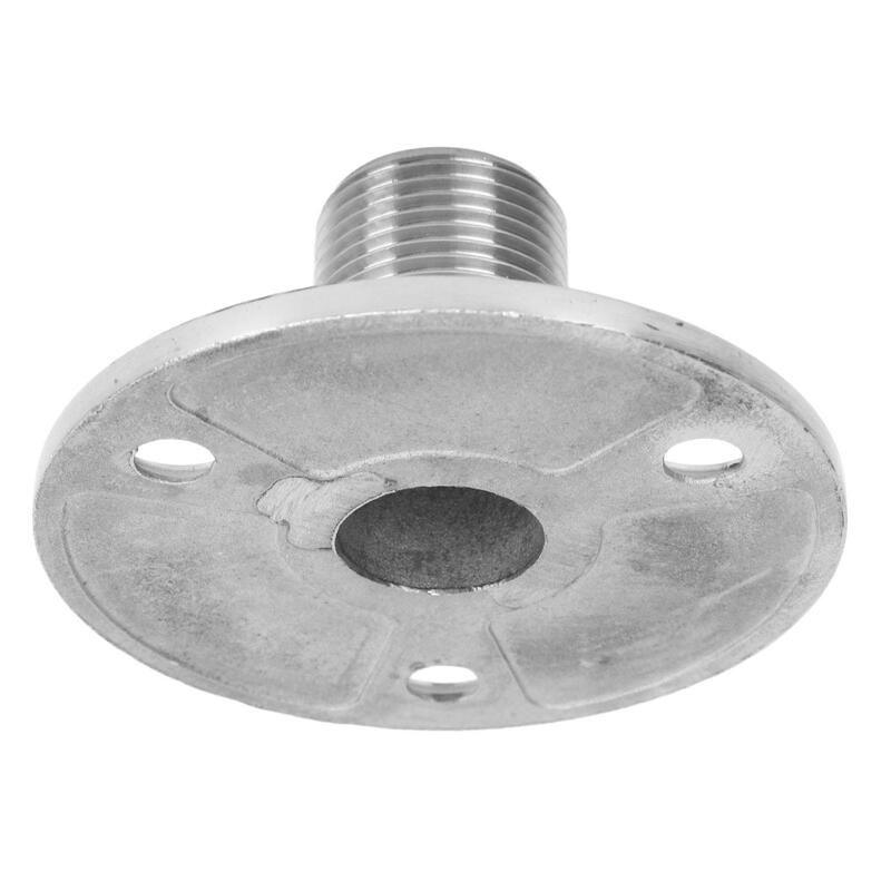 25MM Marine Antenna Base Mount 316 Stainless Steel Thread Boat Accessories