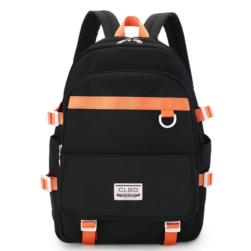 Zaino ad alta capacità moda Nylon Multi-tasca borse da scuola impermeabile Mochilas Book Bag Travel