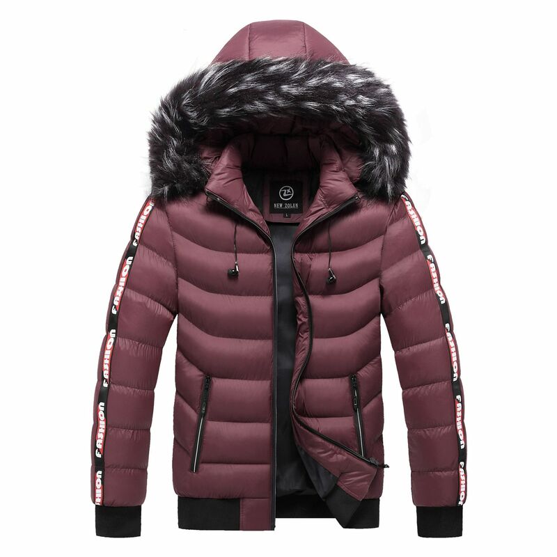 メンズパーカー,暖かい冬のジャケット,厚い綿,暖かい,防風,カジュアルブランド,高品質のコート