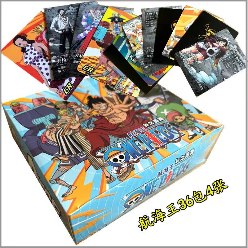 Tarjetas de Anime de una pieza para niños, Chopper Luffy, TCG SP, Colección comercial rara, tarjeta de AnimeCharacter, juguetes de regalo, 5/25/50 piezas
