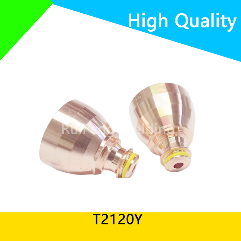 10Pcs High Quality Plasma Cutting Machine Consumable T2115Y Nozzle 11.846.921.425 For Kjellberg Plasma Cutting Torch