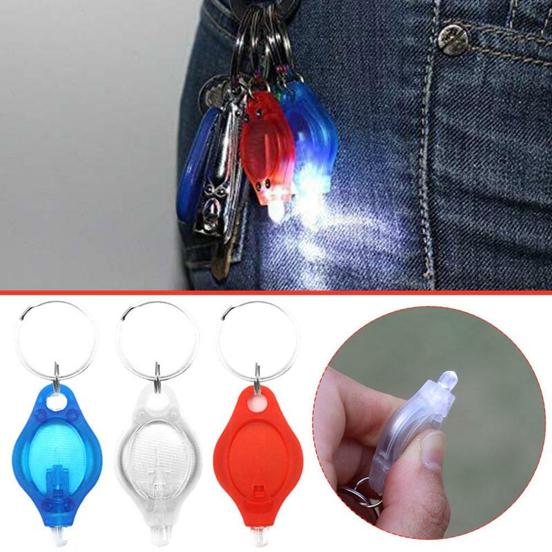 Mini-Taschenlampe LED-Schlüssel bund Lichter tragbare Not fackel Mini LED Emegency Taschen lichter Licht Taschenlampen wasserdicht m0t5