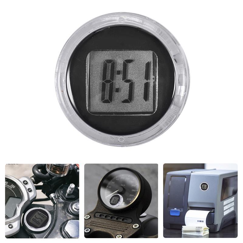Motocykl elektroniczny zegarek motocykl pojazd elektryczny zegar czasu akcesoria do modyfikacji deska rozdzielcza wodoodporna zegar elektroniczny