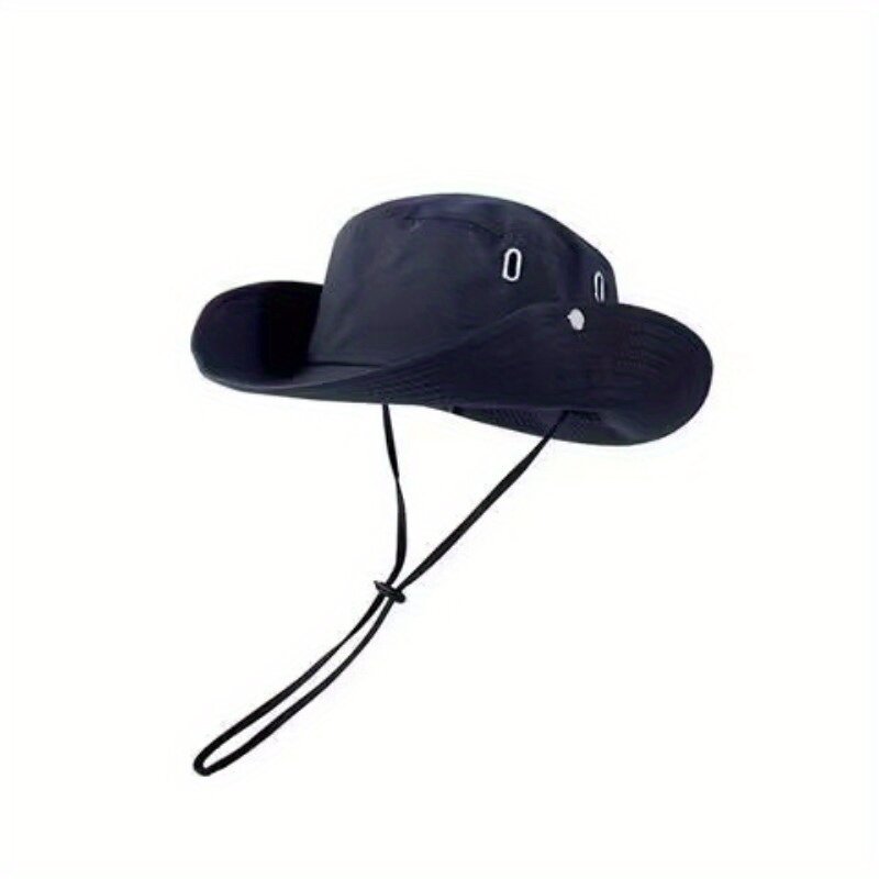 Chapéus de balde de pescador dobrável para homens e mulheres, proteção solar, boné de balde, esportes ao ar livre, caminhadas Bob Hat, Windproof, Panamá, respirável, verão