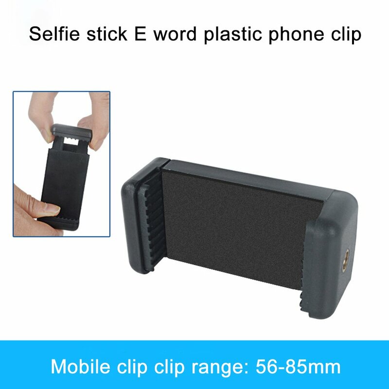 360 Degree Mobile Phone Clip Compatible With All 1/4 Screw Cellphone Holder Tripod Mount Desk Tripod Adapter For Samsung Iphone