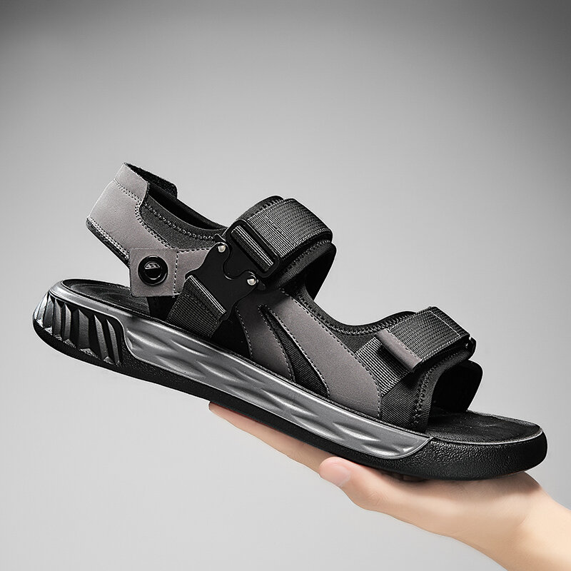 Heren Sandalen Comfortabele Casual Outdoor Indoor Lichtgewicht Anti-Slip Ademende Zomer Sneldrogende Sandalen Voor Mannen