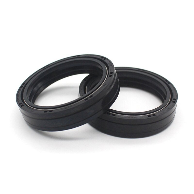 2X Front Fork Oil Seal And Dust Seal For F650CS F650GS K72 F700GS G650GS HP2 SPORT R1200GS R1200R R1200RT