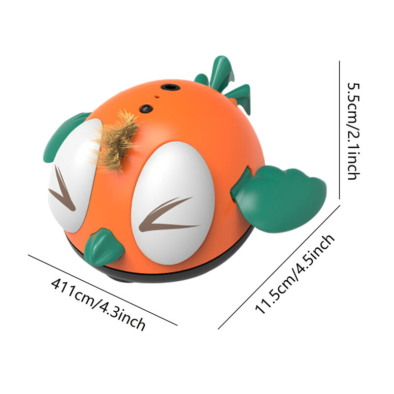 Mainan Ayam Listrik Simulasi Mainan Ayam Induksi Pintar Mainan Interaktif Kucing USB Realistis Hewan Peliharaan Mainan Ayam Listrik