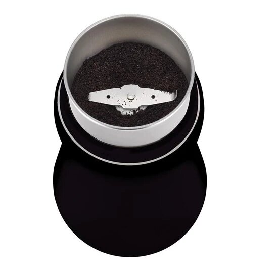 Кофемолка Tefal GT110838 емкостью 50 г с резервуаром из нержавеющей стали, черная-1510001034