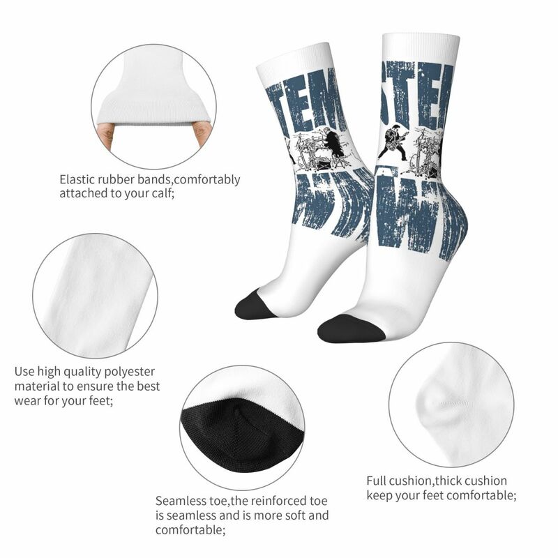 Walkin Space System eines Daunen-Design-Crew-Socken-Zubehörs für Unisex-Kompressions-Kleider socken
