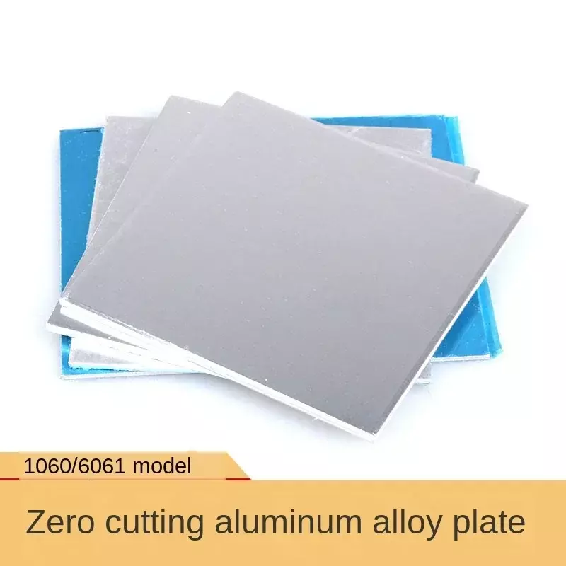 Plaque Plate en aluminium 1060, 0.2/0.5/1/2/3/4/5/6/8/10mm, pièces de machines, en aluminium pur, application électrique personnalisable