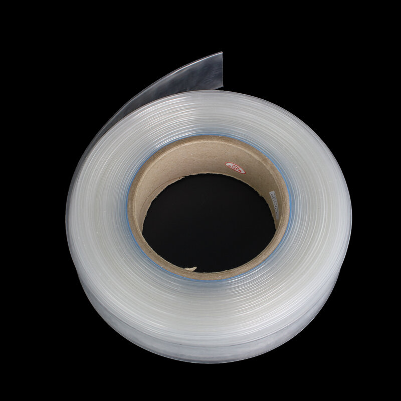 Tubo termo retrátil de 1m, tubo termo encolhível transparente 2:1 para fibra de alumínio 22mm 25mm 30mm 35mm 40mm 50mm 60mm