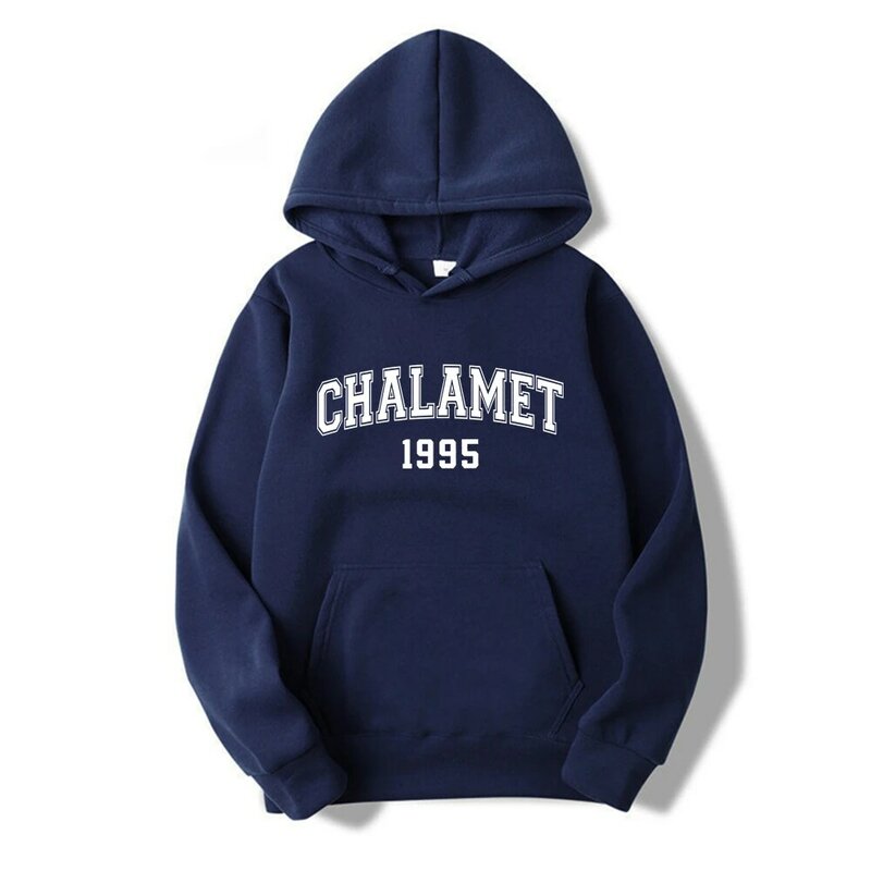 Chalamet 1995 hoodie timothee chalamet camisola com capuz unisex roupas de manga longa pullovers casual hoodies presente superior para os fãs