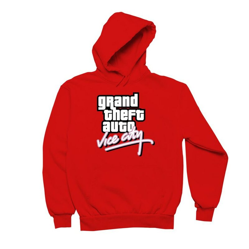 Grand Theft Auto Vice City Men's Hoodie Men's and Women's Fashion Simple Long sleeved Pullover Street Trend Large Y2k Sweatshirt