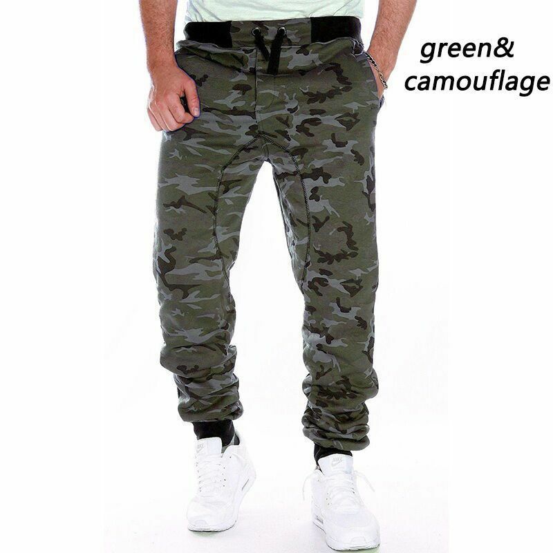 Pantalones Cargo de camuflaje para hombre, chándal informal de algodón con múltiples bolsillos, ajustados, talla grande, 2023