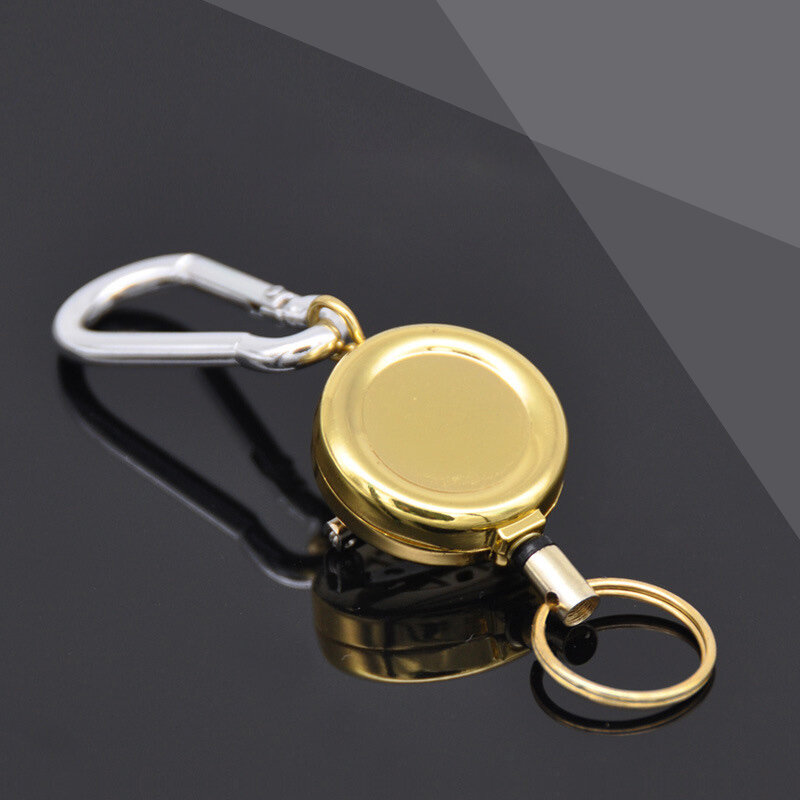 Выдвижной металлический держатель для ключей, кольцо для ключей для медсестер, студентов, врачей, больниц, офисов