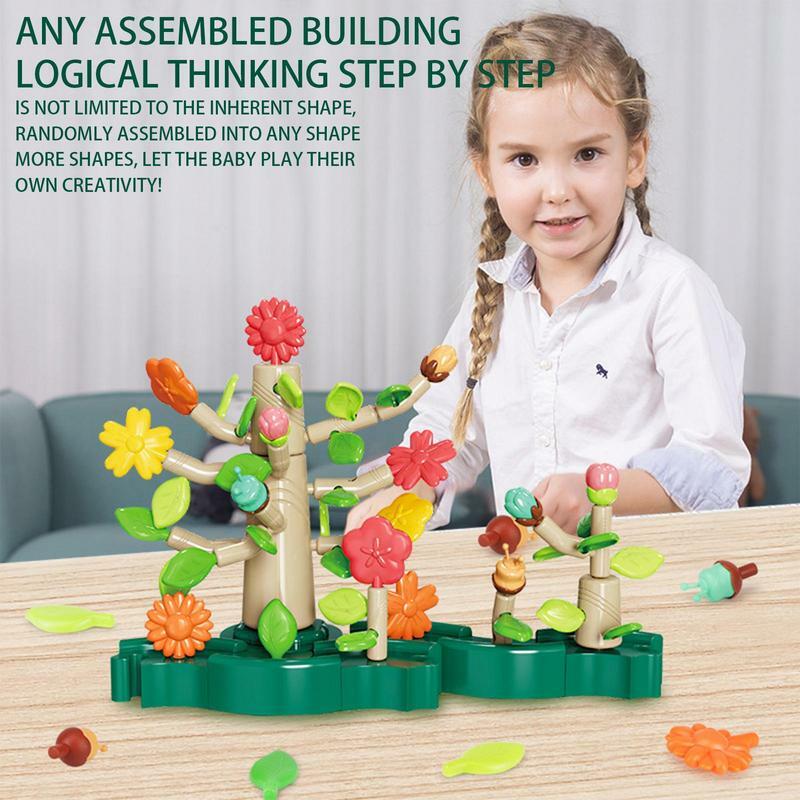 Kit buket bunga mainan blok bangunan Mini koleksi botani bunga partikel kreatif DIY bunga simulasi Mini