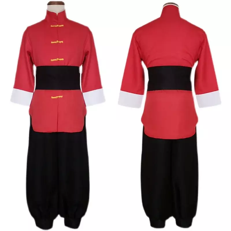 Anime Ranma 1/2 Tendou Akane Cosplay Costume Men Women Chinese Style Uniform For Halloween Carnival Party Suit Wig shoes