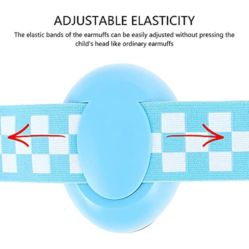 Cuffie antirumore per bambini cuffie elastiche per la protezione dell'udito cuffie di sicurezza per bambini cuffie con cancellazione del rumore per bambini che dormono