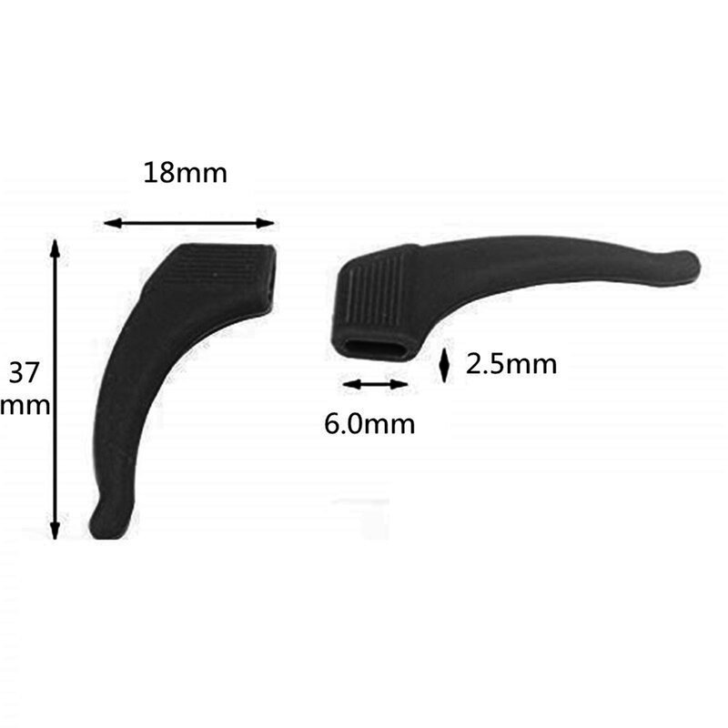 1/10 пар высококачественный силиконовый нескользящий держатель для очков аксессуары для детей/взрослых ушной крючок спортивные Заглушки для дужек очков