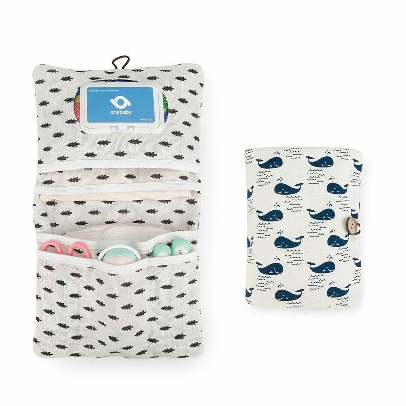 Foldable Baby Wash Bag Durable Portable Go Out Mini Diaper Bag Baby Essentials Pouches Babg Bag Organizer Newborn