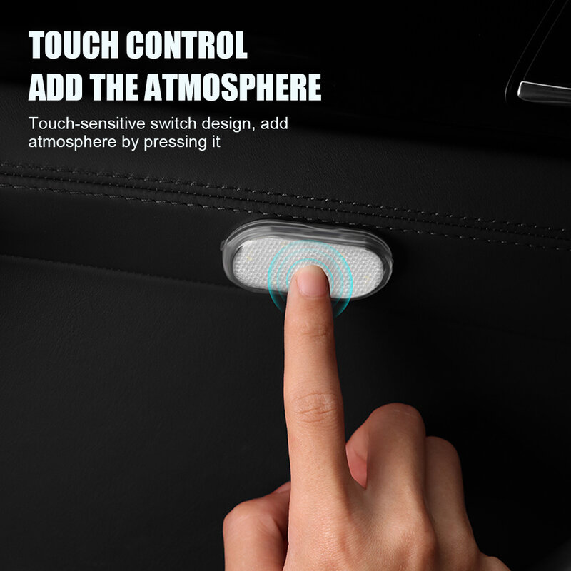 Auto beleuchtung multi-funktion lesen lampe führte atmosphäre lampe auto touch sensing usb lade auto dach notfall lampe