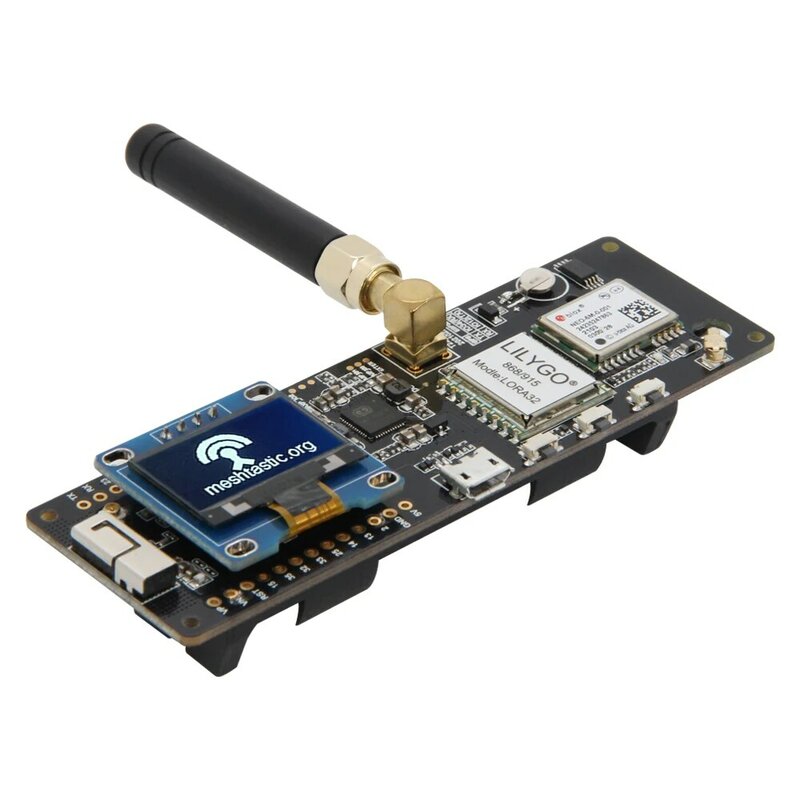 LILYGO® TTGO Meshtastic T-Beam V1.2 Плата для разработки ESP32 LoRa 433 МГц 868 МГц 915 МГц 923 МГц WiFi BLE GPS OLED дисплей AXP2101