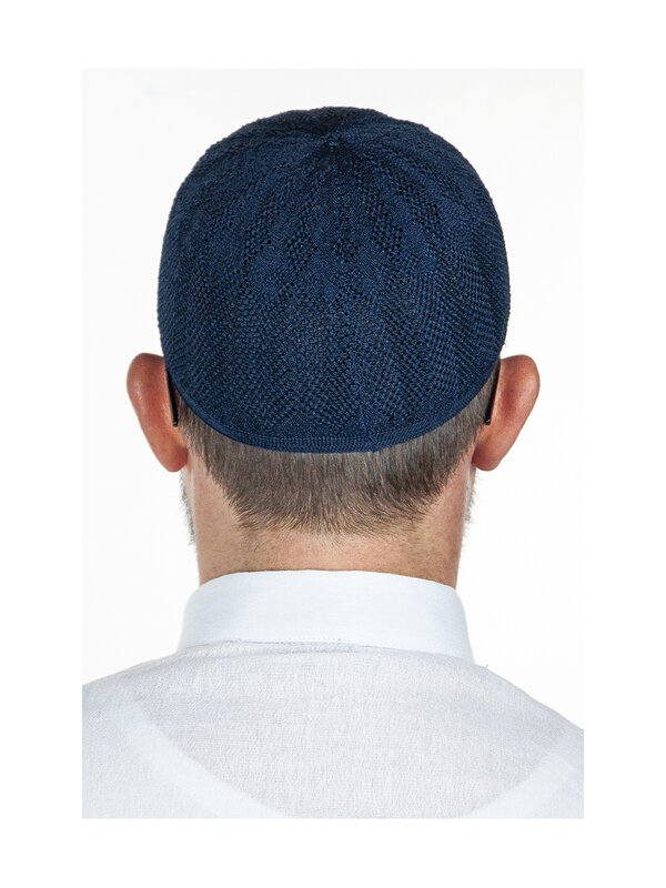 Luxus Stahl Gebet Kappe Qualität Visuelle Attraktivität Ramadan Perfekte Geschenk Leichte Polyester Baumwolle Für Männer