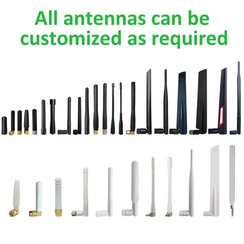 Antena router 4g SMA MALE Pannel TS9 SMA CRC9 konektor 3G 4G IOT Router Anetnna dengan Modem 2m kabel 3G 4G LTE Router Aerial