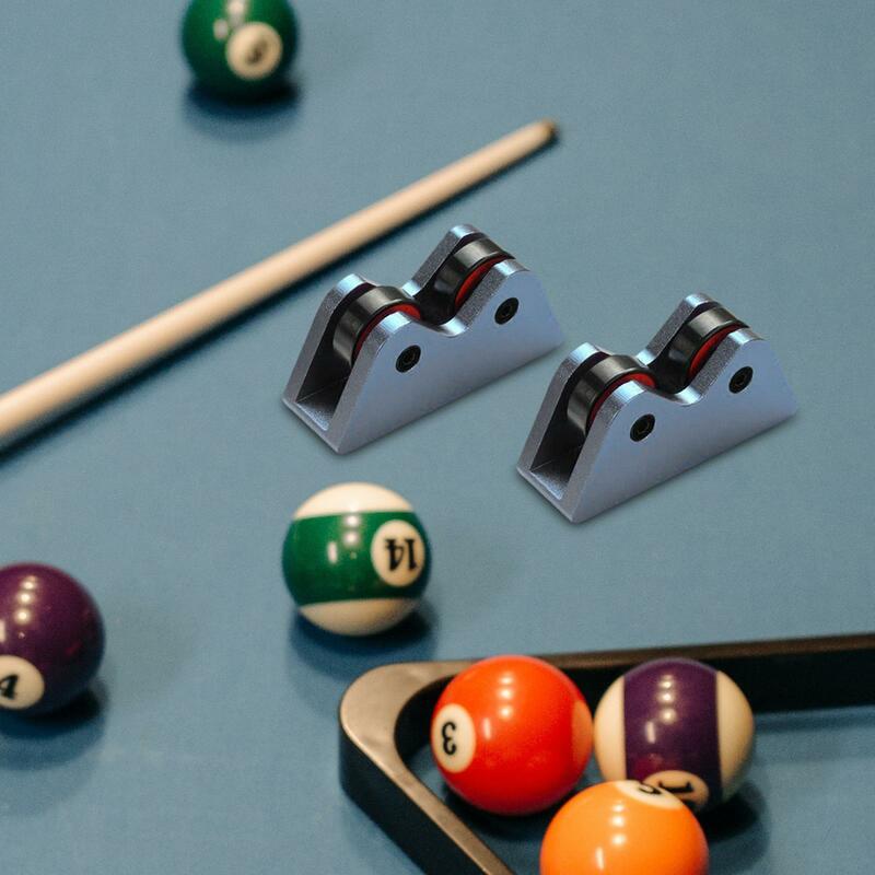 2x Snooker Club Roller Geradheit detektor Billard zubehör Pool Billard Geradheit prüfer für Home Bar pflegen Teile