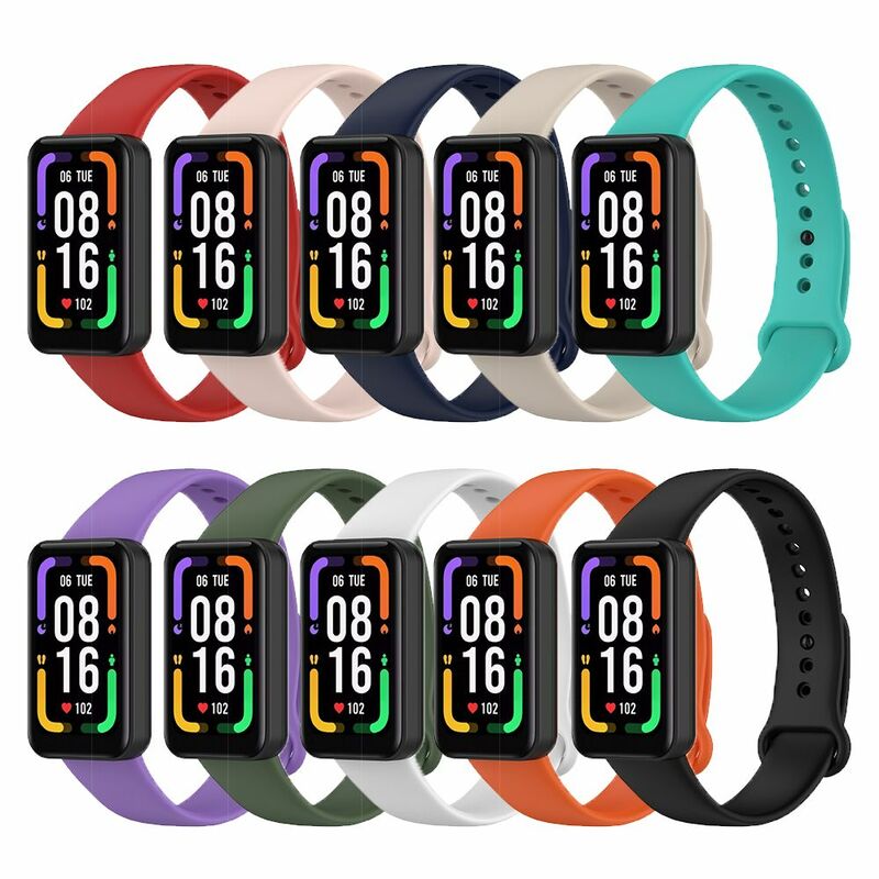 Strap For Redmi Smart Band Pro Bracelet Replacement Watchband For Xiaomi Redmi Band Pro Silicone Sport Band Wrist Strap Correas