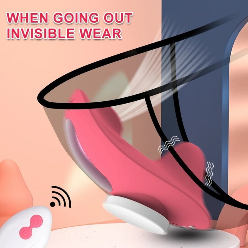 Powerful Sucking Vibrator 2 in 1 Clitoral G Spot Stimulator For Women Masturbation Sex Toys Clit Vagina Massager Sex Toys Remote