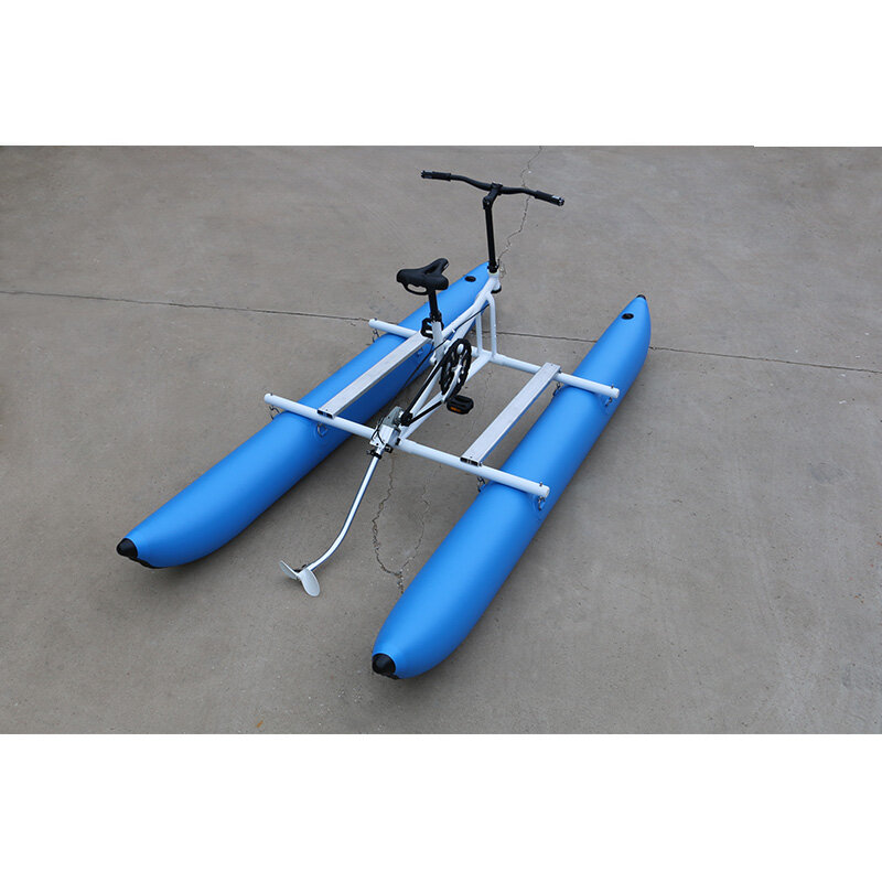 PVC pontoon Chiliboats Waterbike Pedal Inflatable Water Bike Bicycle