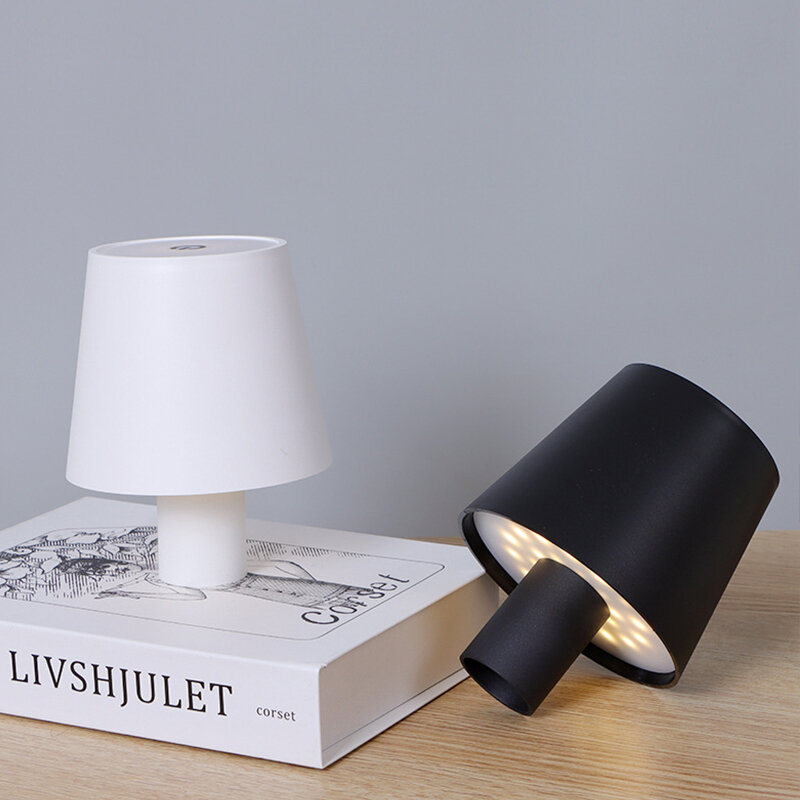 크리에이티브 테이블 램프 LED 와인 병 램프, 바 카페 레스토랑 분위기 야간 조명 장식