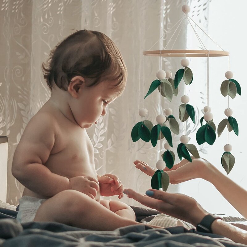 아기 어린이 방 침대 걸이식 장식, 보호 보육 장식 장난감, 유아용 베이비 샤워, 1 개
