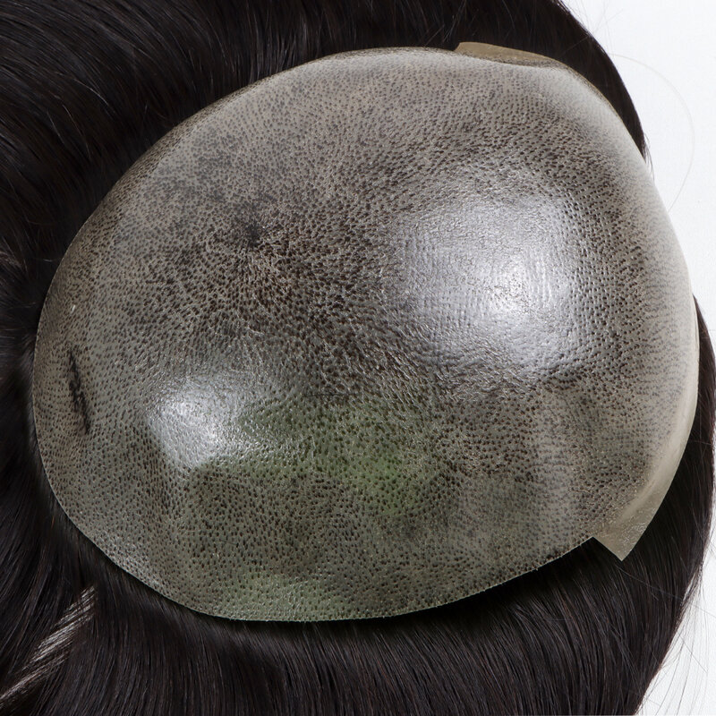 광대 TP22INJ 7 '× 9 "기본 크기 중국어 레미 인간의 머리카락 토퍼 스트레이트 Hairpieces 여성 PU 여성 Toupee