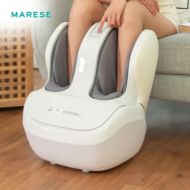 MARESE – Machine de Massage électrique pour les mollets et les pieds, Vibration Shiatsu, Compression à l'air, pétrissage, beauté des jambes, K16