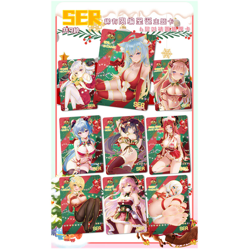 2024 Groothandel 5 Dozen Godin Verhaal Senpai Kaarten Tcg Anime Games Meisje Party Badpak Bikini Feest Hobby Speelgoed Booster Box Cadeau