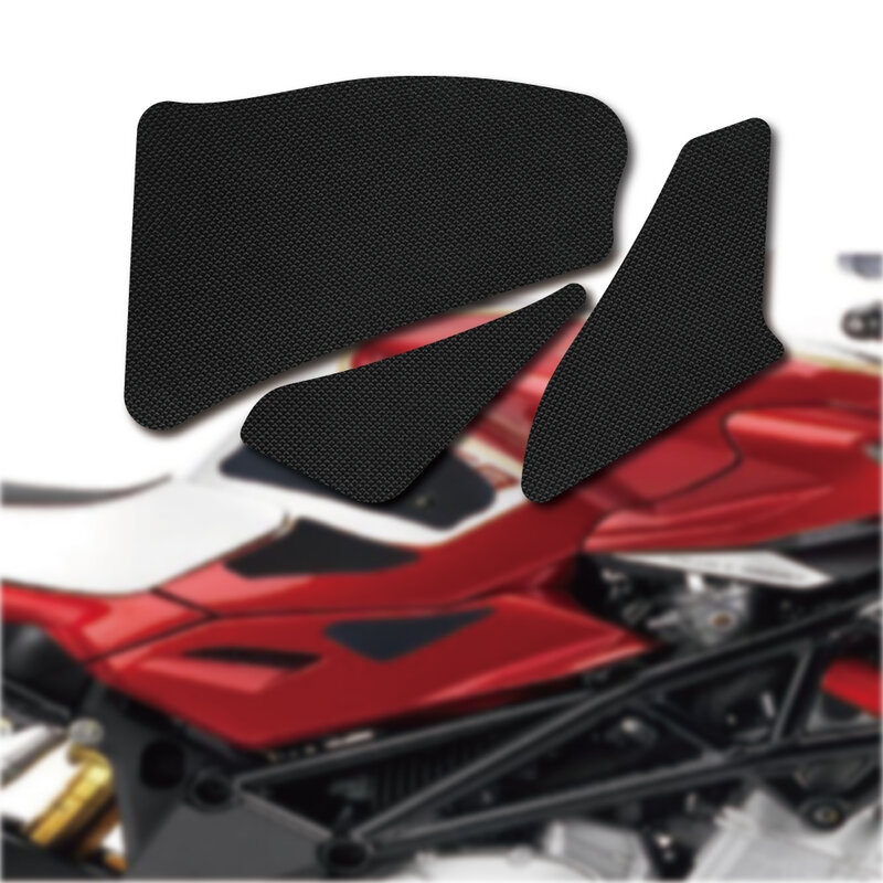 For  MV AGUSTA BRUTALE 990R/1090RR  2010-2019  Tank Tracktion Pads Tank Grips Silicone Rubber 3M Glue