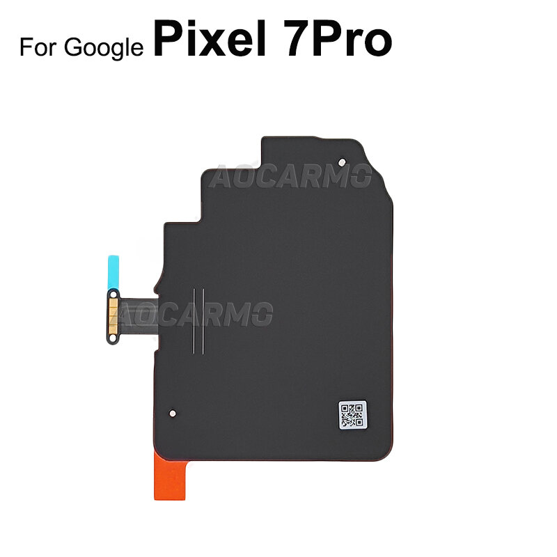 Aocarmo para google pixel 7pro 7 pro de carregamento sem fio indução bobina nfc módulo peças reposição