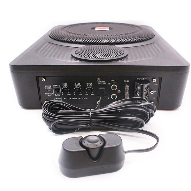 Amplificador do carro Tuner Controller, Subwoofer, Ajuste de Volume Remoto, Controle para alto-falantes, Sistema Amplificador, 1Pc
