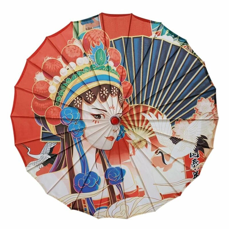 مظلة ورقية مزينة بالزيت ، مظلة تصوير ، أزياء صينية عتيقة جديدة ، أداء رقص ، 10 ألوان