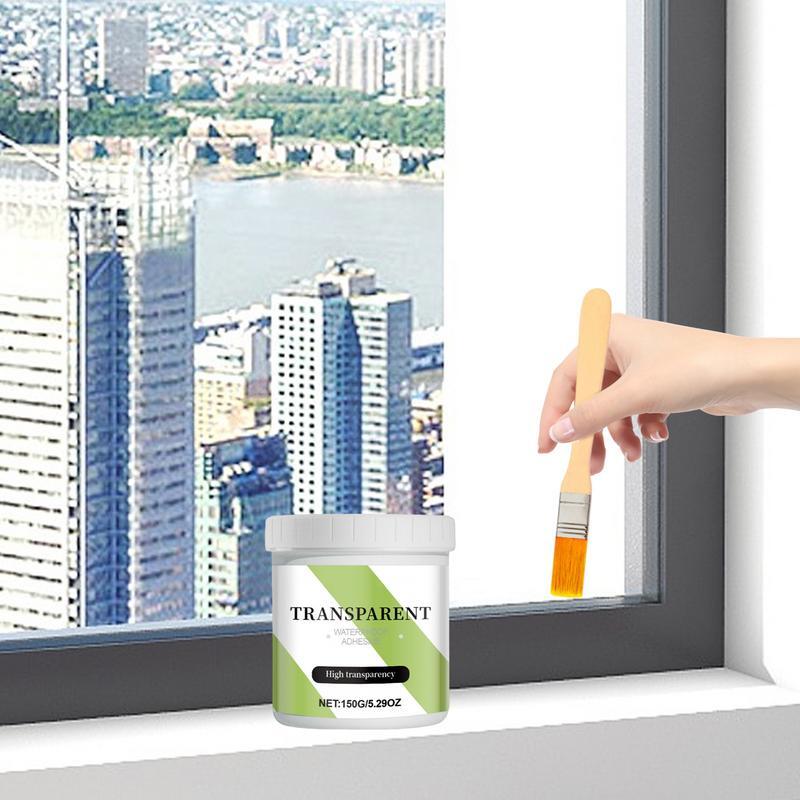 Colla impermeabile trasparente adesivo adesivo Anti-perdite colla agente impermeabilizzante a lunga durata con spazzola per tetto