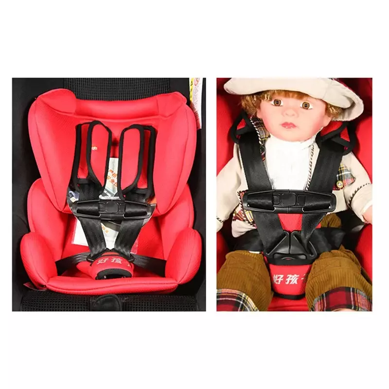 Cerradura de seguridad para bebé, Clip para automóvil, pestillo de hebilla, asientos de seguridad, correas de Silla, cinturón, nudos de arnés