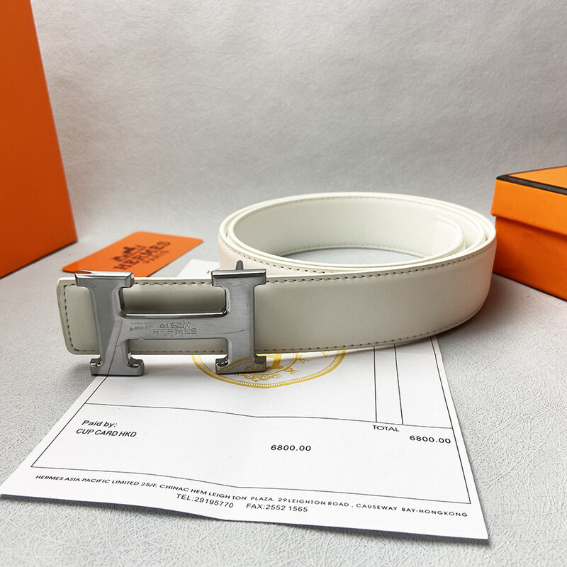 2023 With box NEW Fashion buckle genuine leather belt Highly Quality with Box designer men women mens belts G034