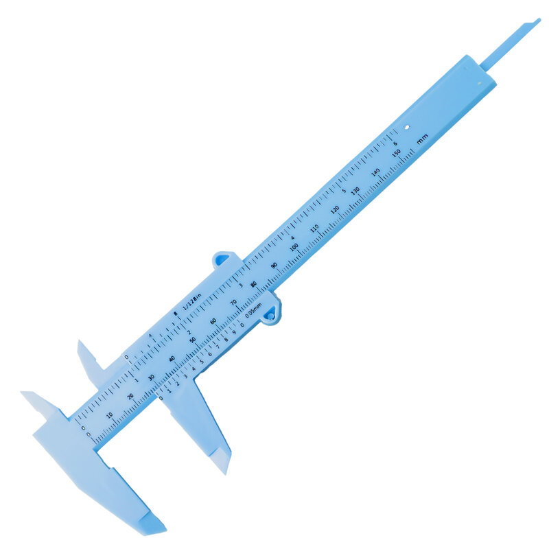 Calibradores Vernier, herramienta de medición, Escala de plástico de 0-150mm, Regla de medición de joyería de altura, regalo de exposición