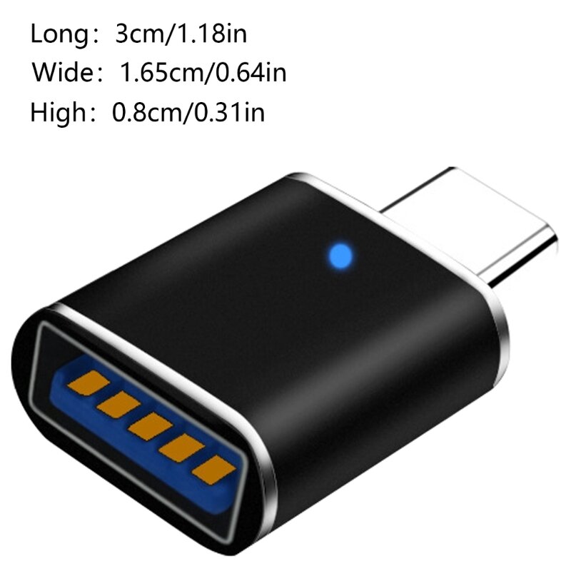 Type オス USB メス OTG アダプター 高速かつ便利な USB USB3.0 コンバーターは複数のドロップシッピングのデータをサポートします
