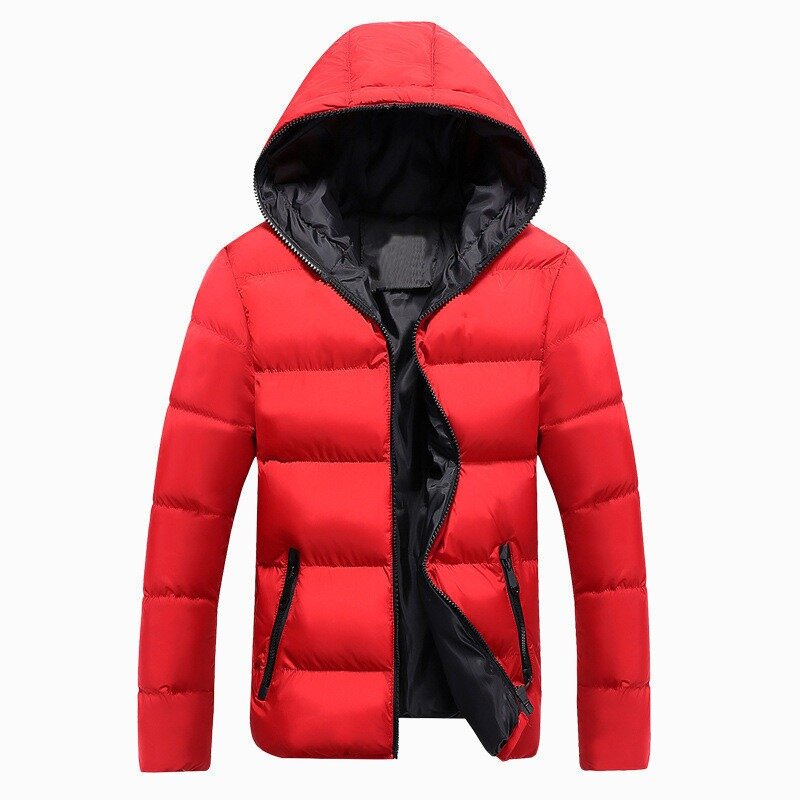 2023 męska zimowa gruba aksamitna wiatroszczelna kurtka puchowa wysokiej jakości męska kurtka w dużym rozmiarze wodoodporna